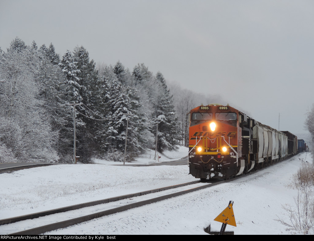 BNSF 6995 on 310 